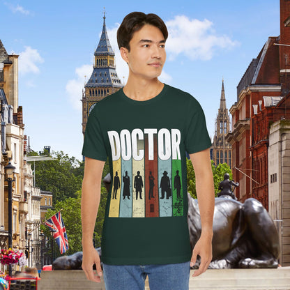 Doctor Who Doctor Silhouette Generally Awesome T-shirt