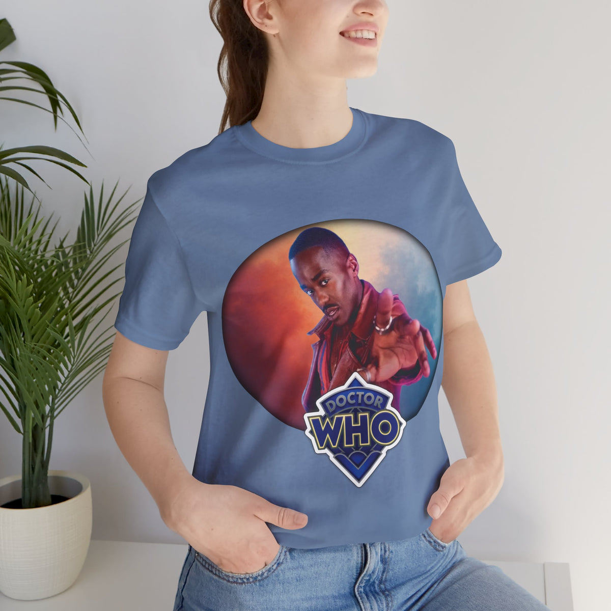 Doctor Who 15th Doctor Logo T-shirt — Ncuti Gatwa