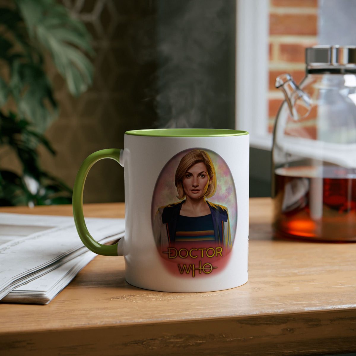 Doctor Who 13th Doctor Logo Mug — Jodie Whittaker