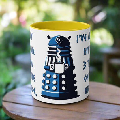 Doctor Who Dalek CAFFEINATE Mug No.10