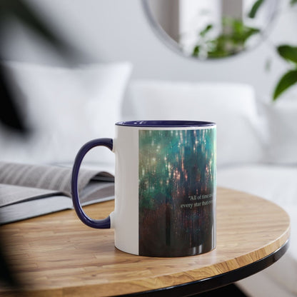 11th Doctor "All of time and space..." quote mug featuring The TARDIS - Mug