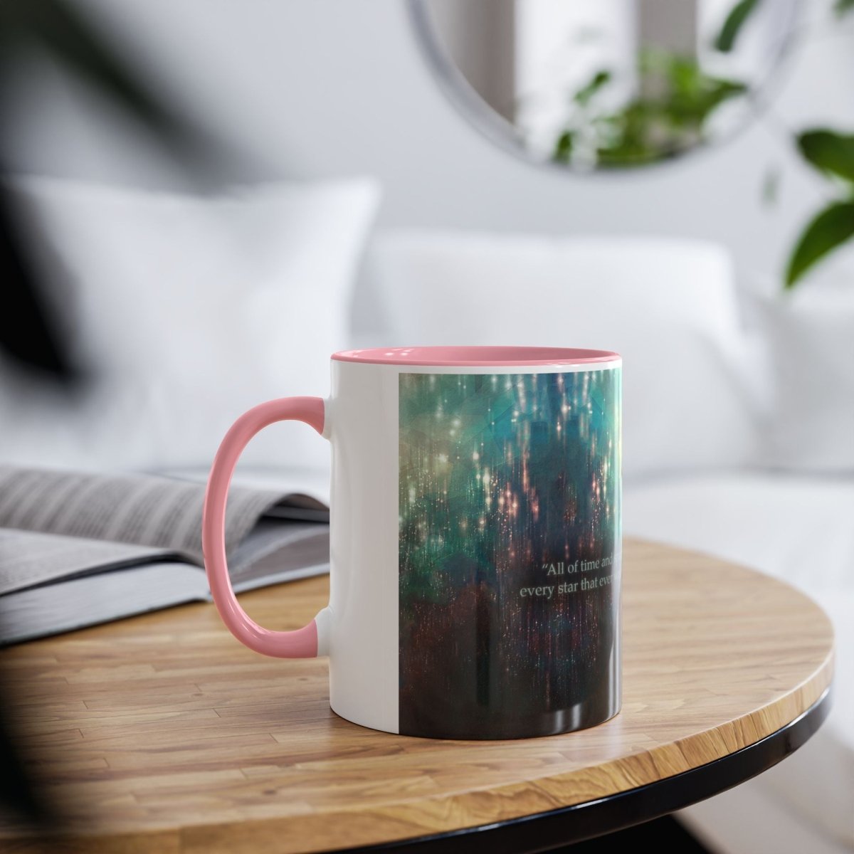 11th Doctor "All of time and space..." quote mug featuring The TARDIS - Mug