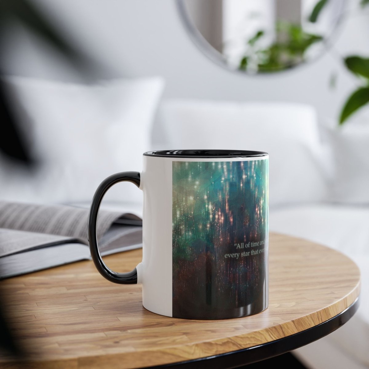 11th Doctor "All of time and space..." quote mug featuring The TARDIS - Mug