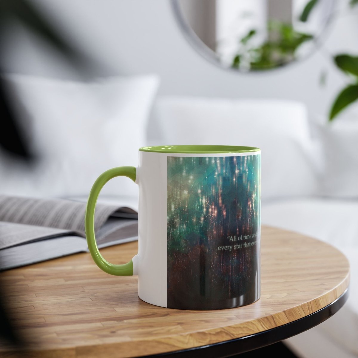 11th Doctor "All of time and space..." quote mug featuring The TARDIS - Mug