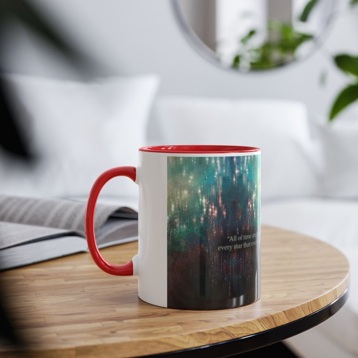11th Doctor "All of time and space..." quote mug featuring The TARDIS - Mug