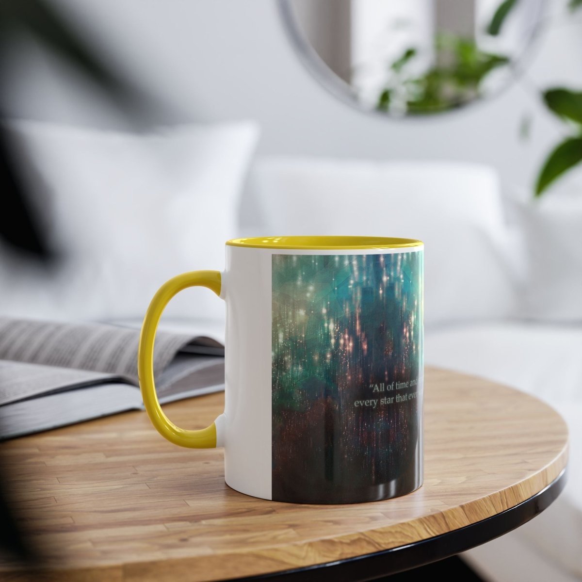 11th Doctor "All of time and space..." quote mug featuring The TARDIS - Mug