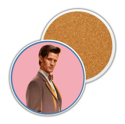11th Doctor Ceramic Coaster Collection - soapbox169 - A Little Gift Shop