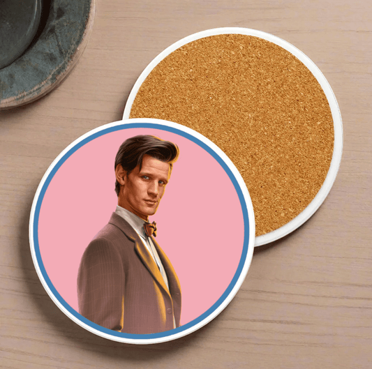 11th Doctor Ceramic Coaster Collection - soapbox169 - A Little Gift Shop