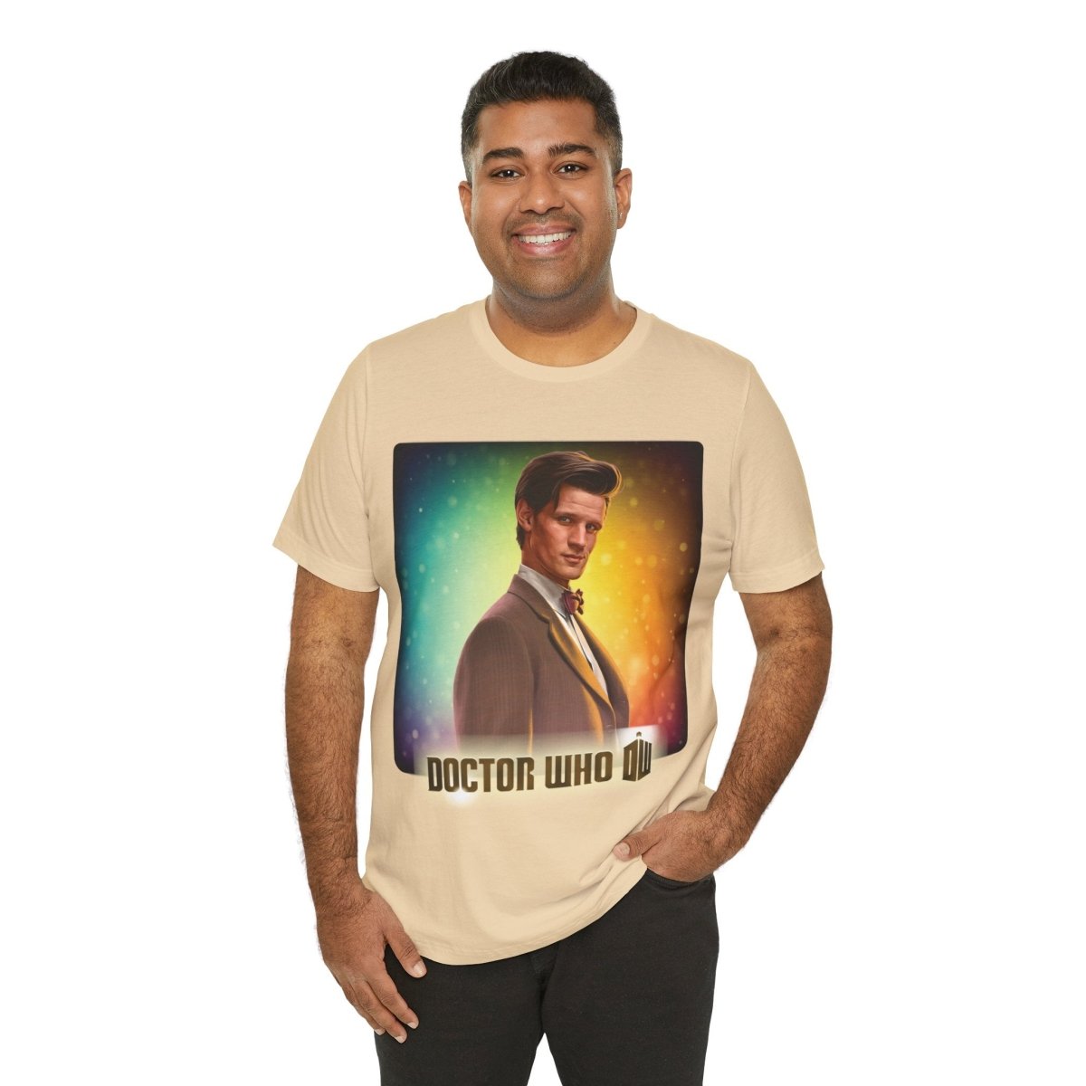 11th Doctor (Matt Smith) and Doctor Who logo. - soapbox169 - A Little Gift Shop