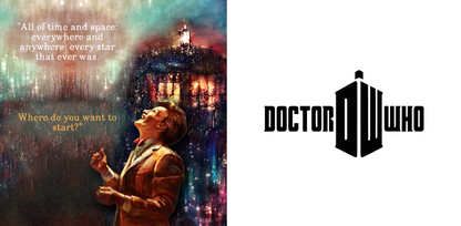 Double-sided 11th Doctor Tote Bag