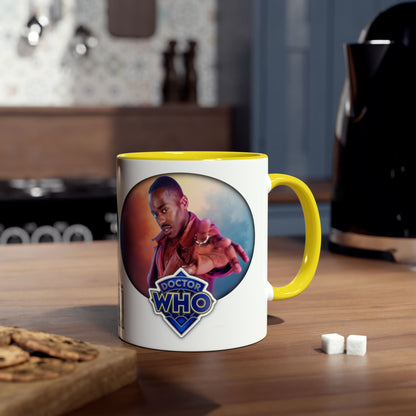 Doctor Who 15th Doctor Logo Mug — Ncuti Gatwa