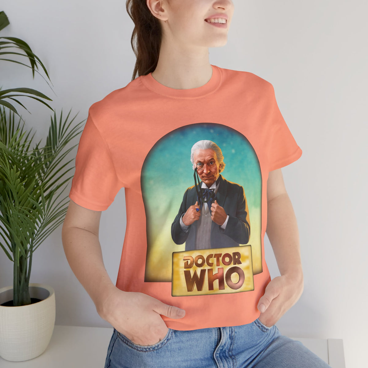 Doctor Who 1st Doctor Logo T-shirt — William Hartnell