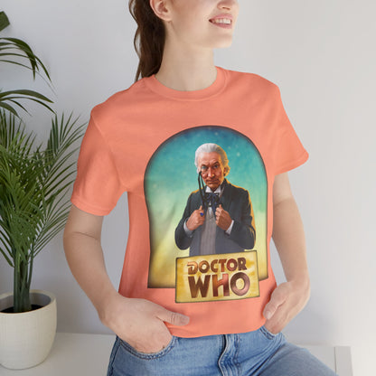 Doctor Who 1st Doctor Logo T-shirt — William Hartnell