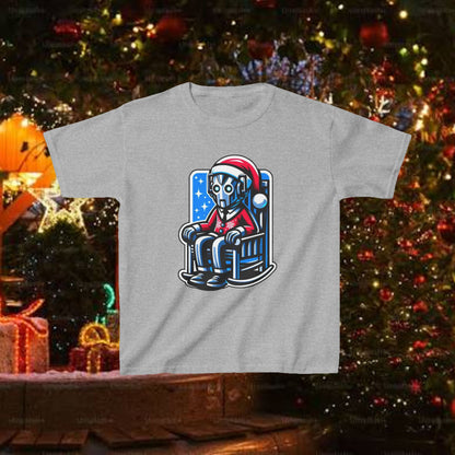Doctor Who Cyber Santa Christmas Kids T-shirt — Very Tired