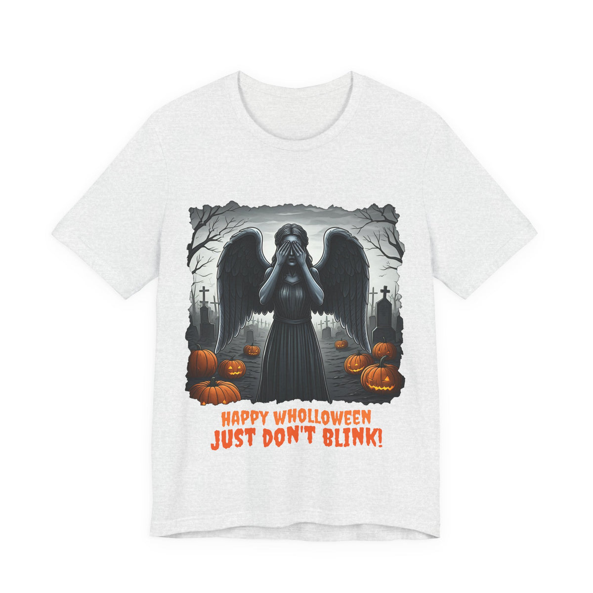 Doctor Who Weeping Angel Halloween T-shirt — Stolen Pumpkins