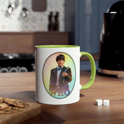 Doctor Who 2nd Doctor Logo Mug — Patrick Troughton