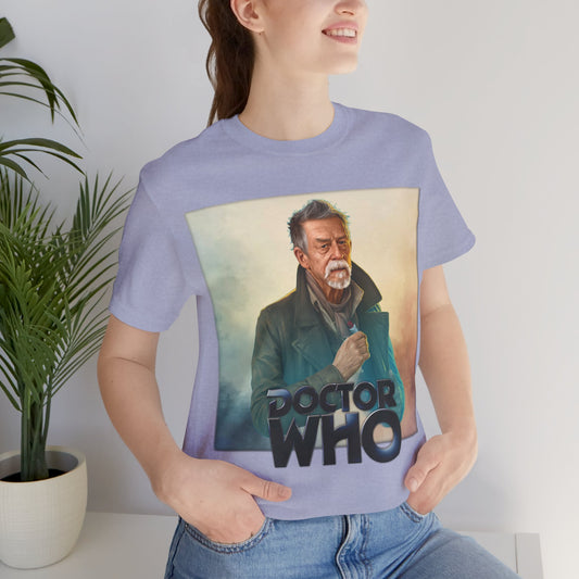 Doctor Who The War Doctor John Hurt and Doctor Who logo
