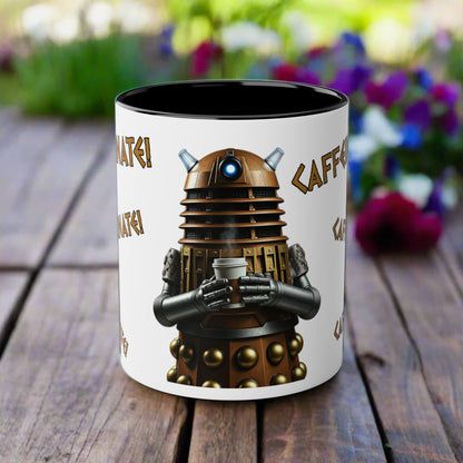 Doctor Who Dalek CAFFEINATE Mug No.3