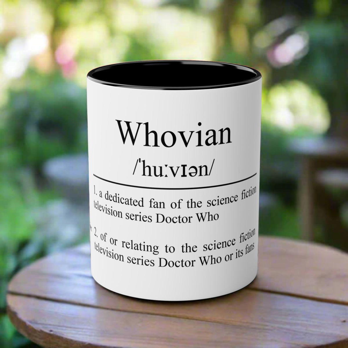 Doctor Who Definition of a Whovian Mug