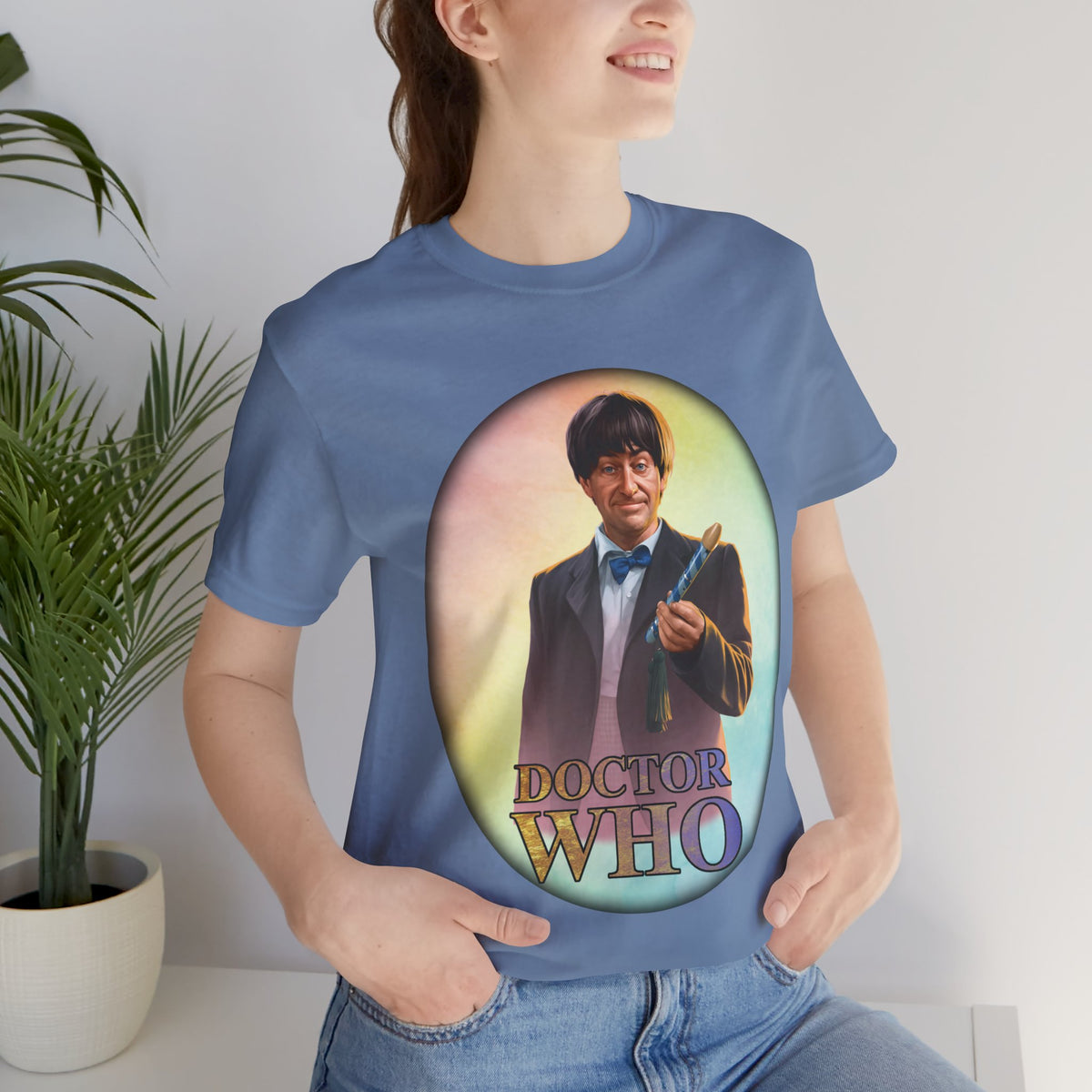 Doctor Who 2nd Doctor Logo T-shirt — Patrick Troughton