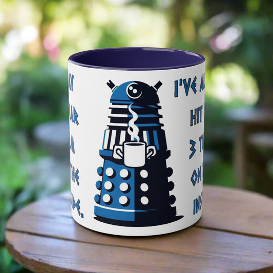 Doctor Who Dalek CAFFEINATE Mug No.10