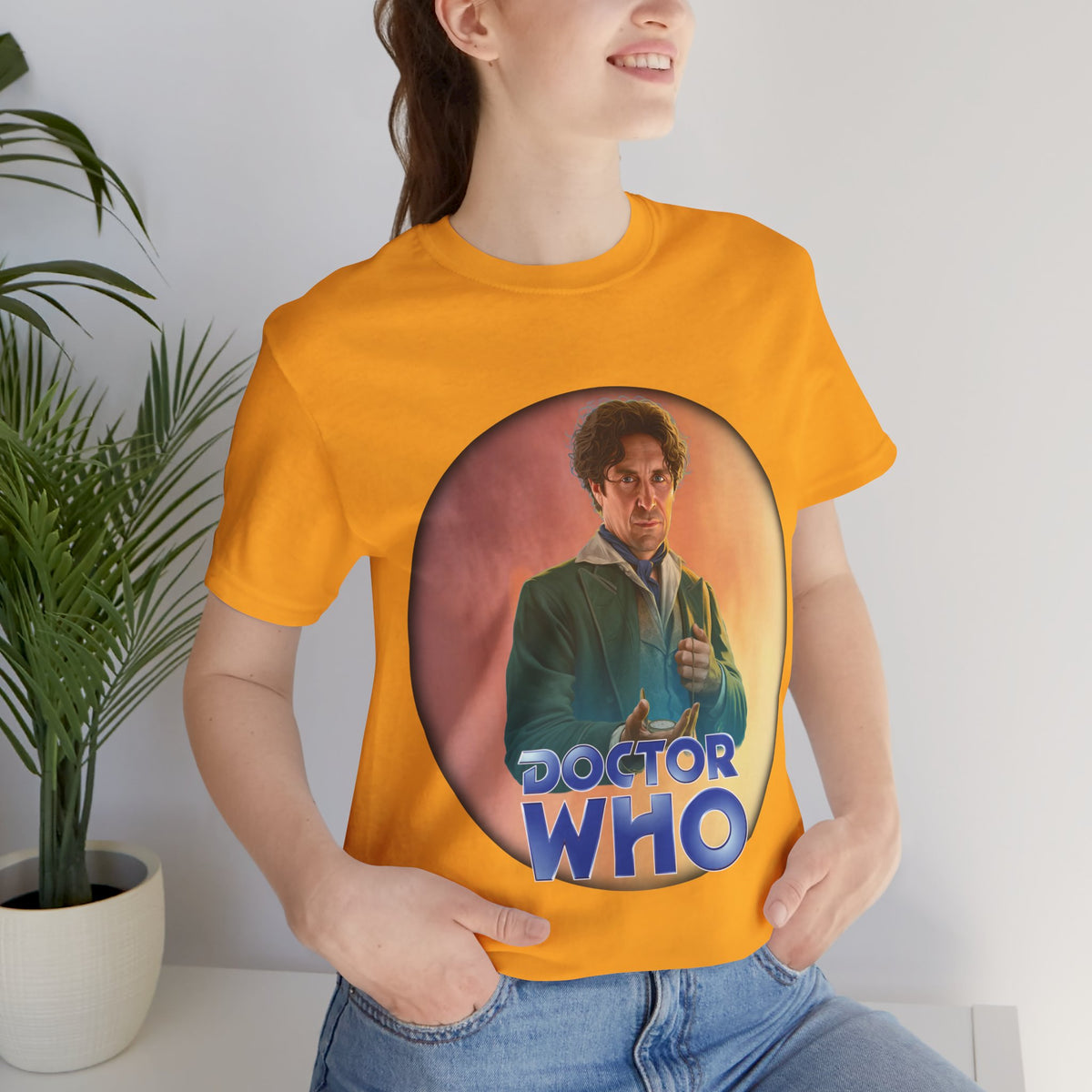 Doctor Who 8th Doctor Logo T-shirt — Paul McGann