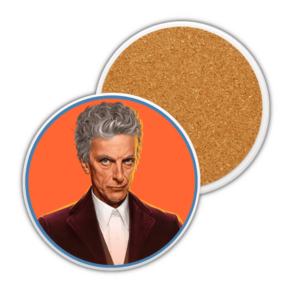 12th Doctor Ceramic Coaster Collection - soapbox169 - A Little Gift Shop