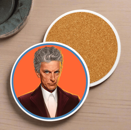 12th Doctor Ceramic Coaster Collection - soapbox169 - A Little Gift Shop