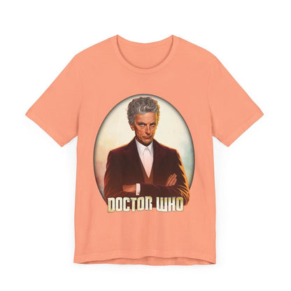 12th Doctor (Peter Capaldi) and Doctor Who logo. - soapbox169 - A Little Gift Shop