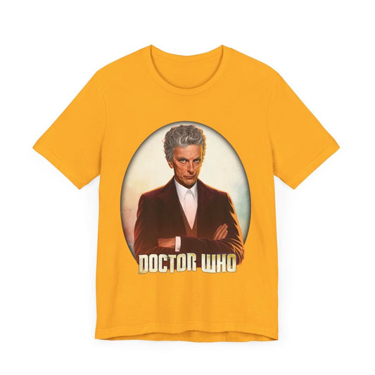 12th Doctor (Peter Capaldi) and Doctor Who logo. - soapbox169 - A Little Gift Shop