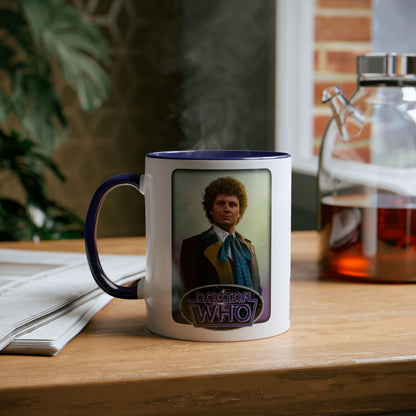 Doctor Who 6th Doctor Logo Mug — Colin Baker