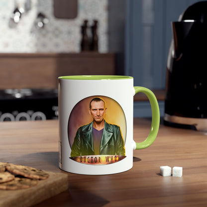 Doctor Who 9th Doctor Logo Mug — Christopher Eccleston