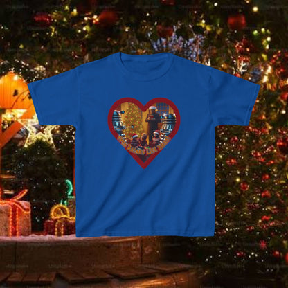 Doctor Who Dalek Christmas Kids T-shirt — Even Daleks Like Xmas