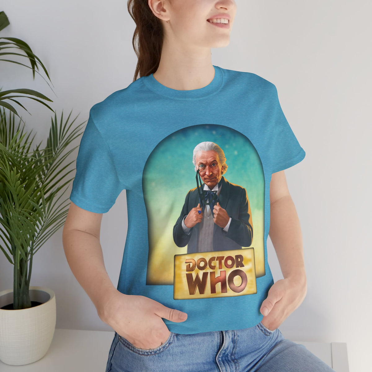 Doctor Who 1st Doctor Logo T-shirt — William Hartnell