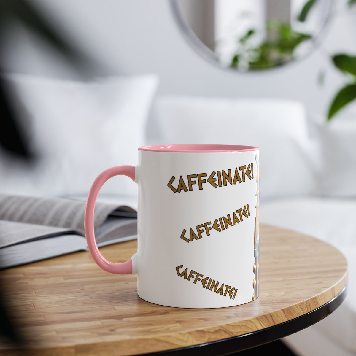 Doctor Who Dalek CAFFEINATE Mug No.7