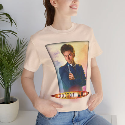 Doctor Who 10th & 14th Doctor Logo T-shirt — David Tennant