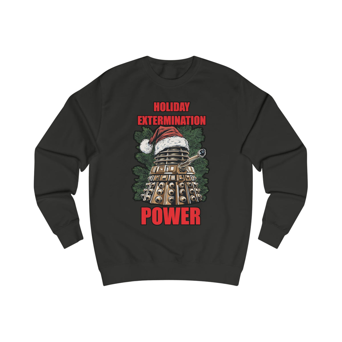 Doctor Who  - Xmas Power Mad Dalek Sweatshirt