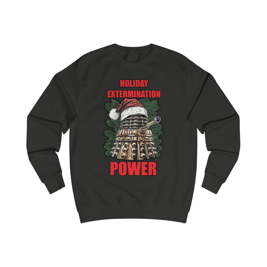 Doctor Who  - Xmas Power Mad Dalek Sweatshirt
