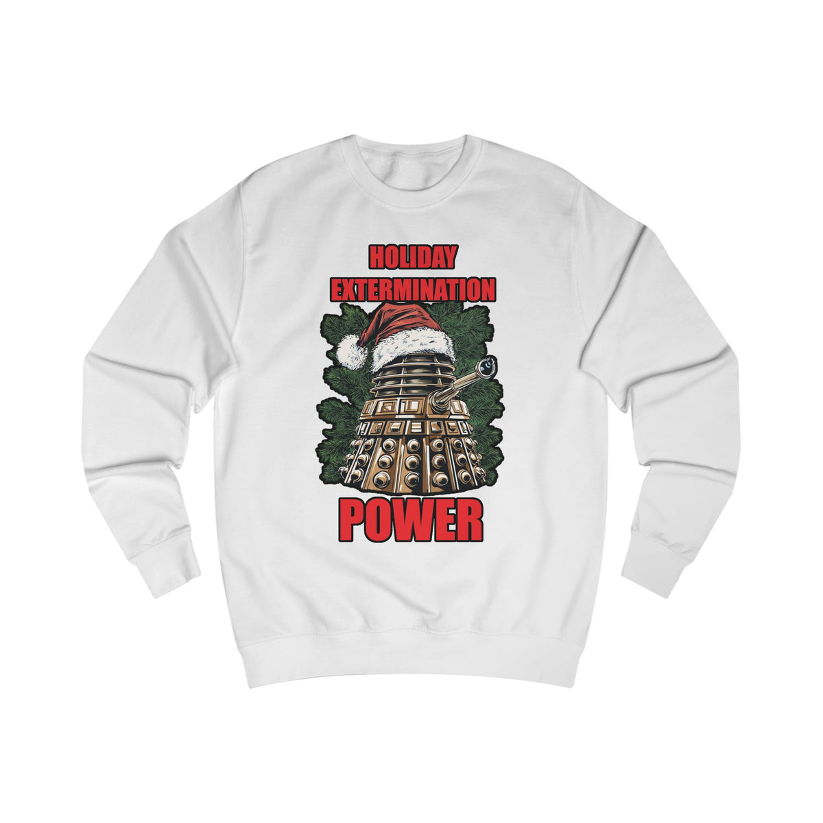 Doctor Who  - Xmas Power Mad Dalek Sweatshirt