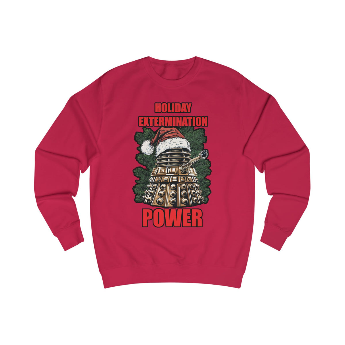 Doctor Who  - Xmas Power Mad Dalek Sweatshirt