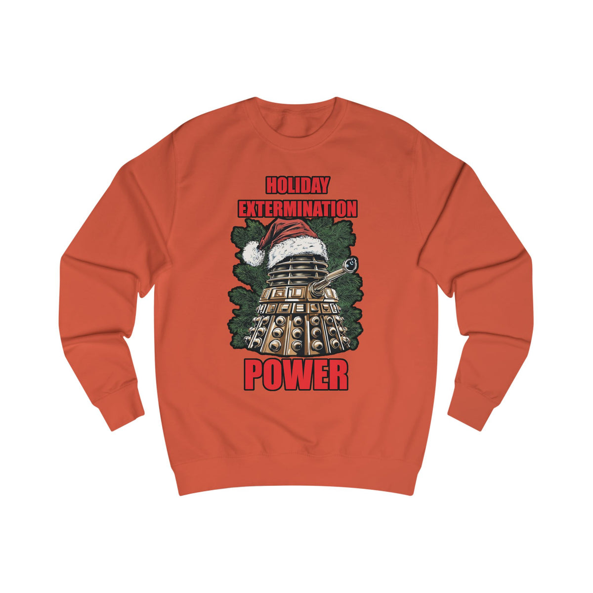 Doctor Who  - Xmas Power Mad Dalek Sweatshirt