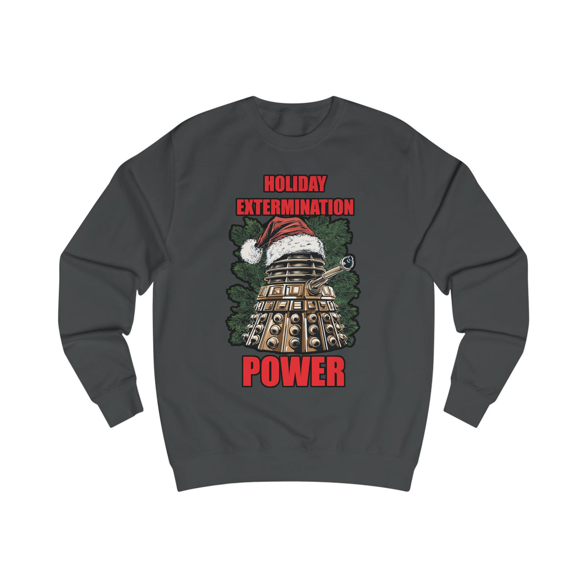 Doctor Who  - Xmas Power Mad Dalek Sweatshirt