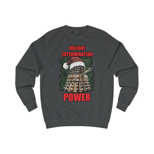 Doctor Who  - Xmas Power Mad Dalek Sweatshirt