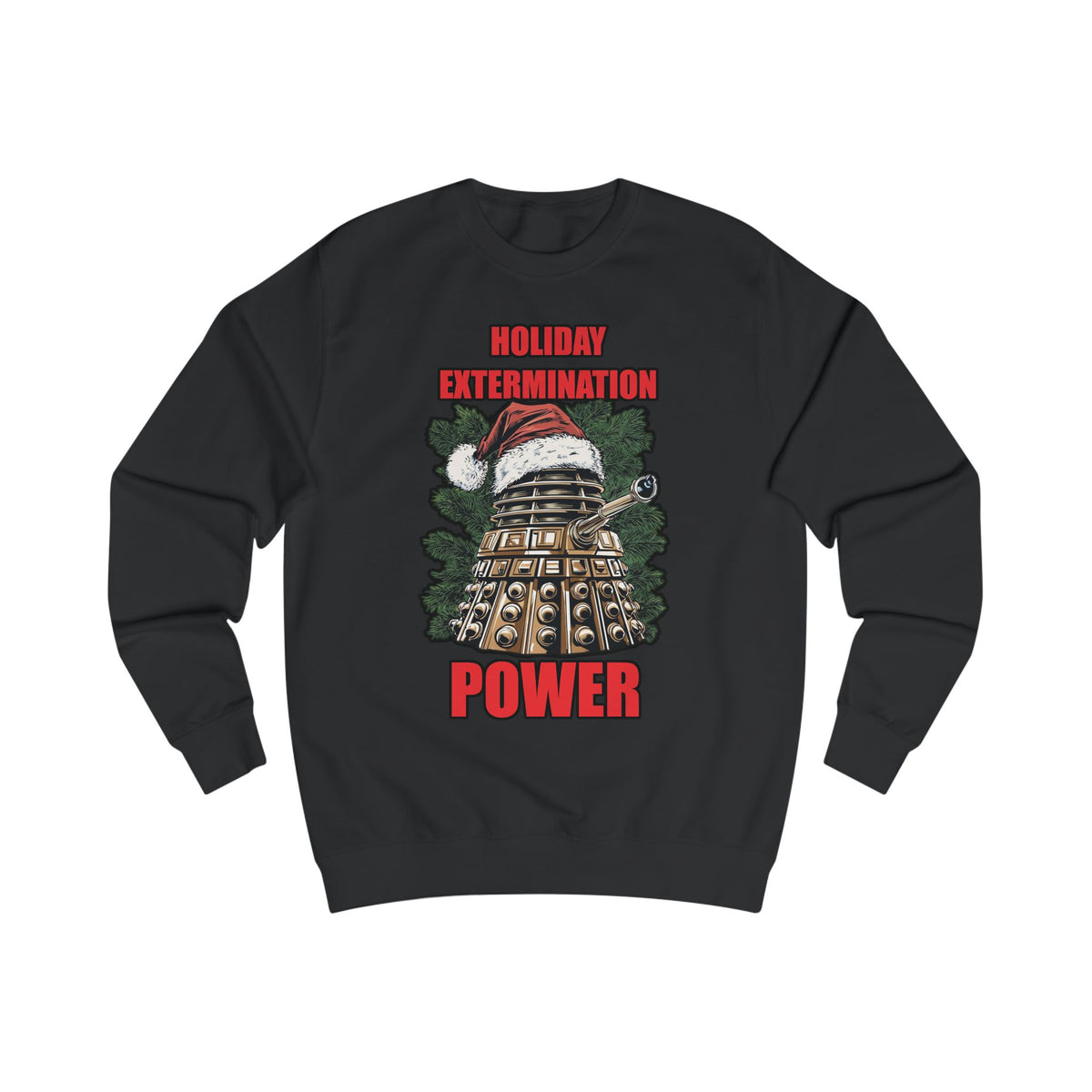 Doctor Who  - Xmas Power Mad Dalek Sweatshirt