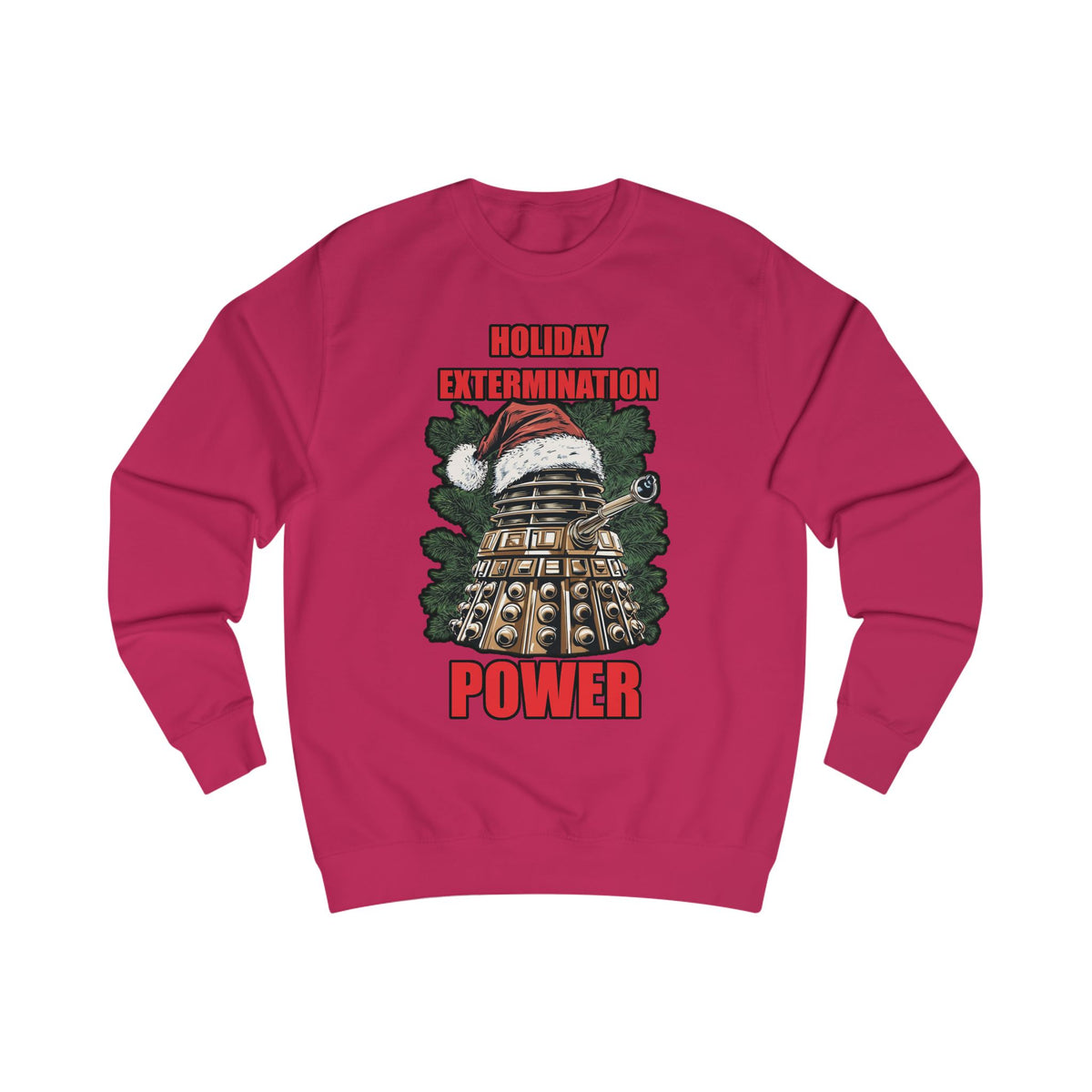 Doctor Who  - Xmas Power Mad Dalek Sweatshirt