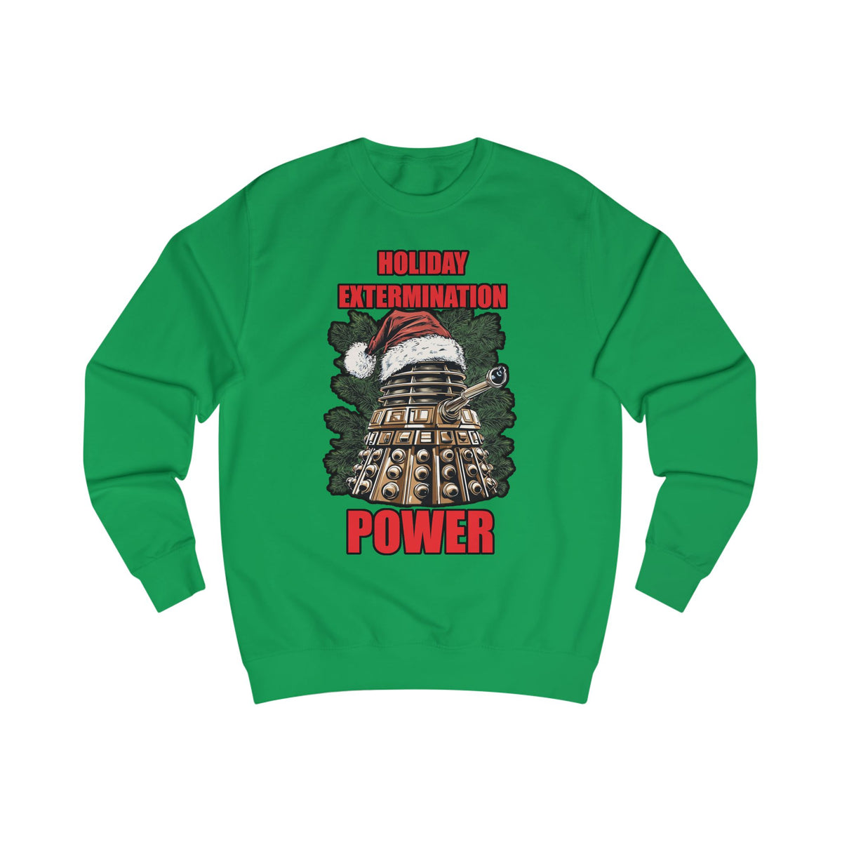 Doctor Who  - Xmas Power Mad Dalek Sweatshirt
