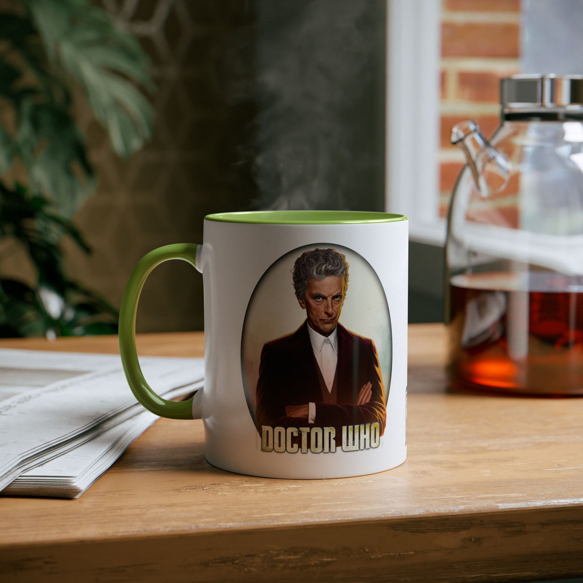 Doctor Who 12th Doctor Logo Mug — Peter Capaldi