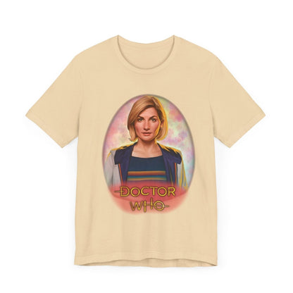 13th Doctor (Jodie Whittaker) and Doctor Who logo. - soapbox169 - A Little Gift Shop