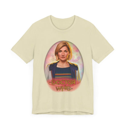 13th Doctor (Jodie Whittaker) and Doctor Who logo. - soapbox169 - A Little Gift Shop