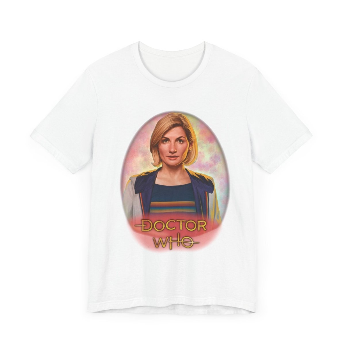 13th Doctor (Jodie Whittaker) and Doctor Who logo. - soapbox169 - A Little Gift Shop